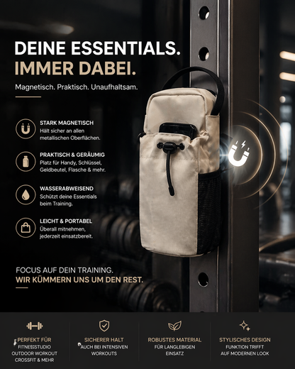 Gym Essential Bag - magnetische Sporttasche mit extra starkem Halt